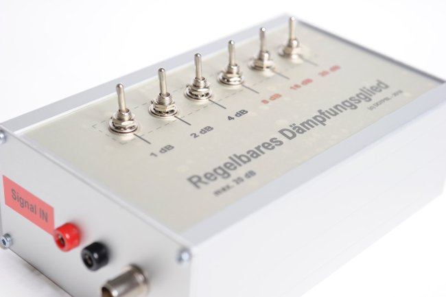 Attentuator – Antennenabschwächer – Regelbares Dämpfungsglied